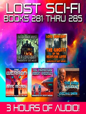 cover image of Lost Sci-Fi Books 281 thru 285